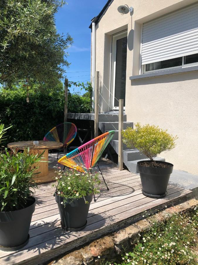 Chambre D'Hotes Golf Du Morbihan Plougoumelen Екстериор снимка